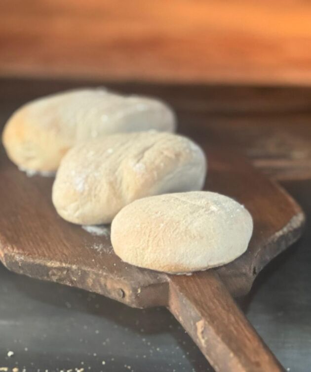 molletes pala horno
