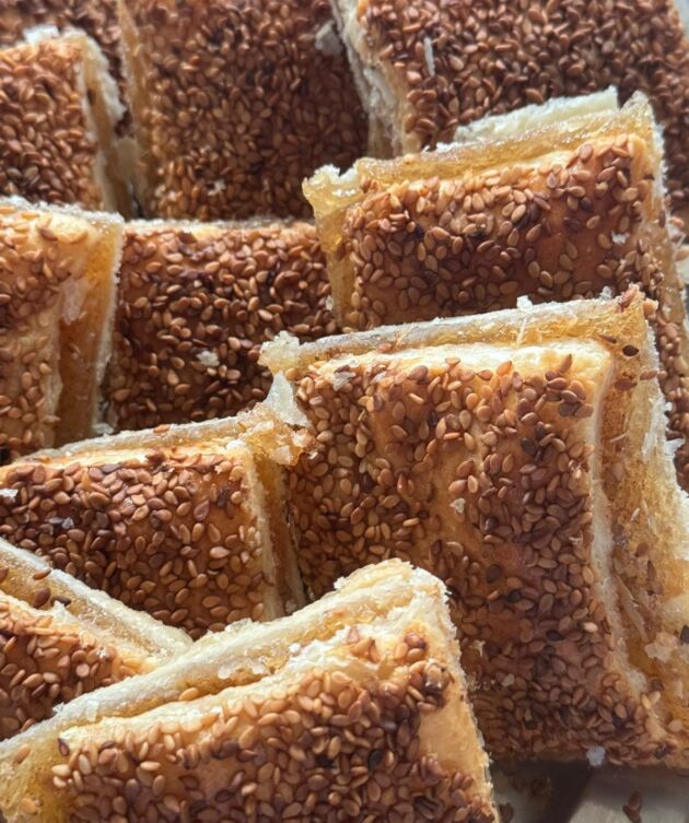 cortadillos con ajonjolí de armesto